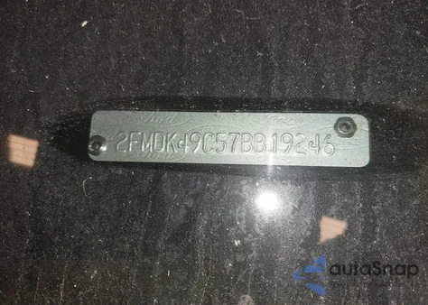 2007 Ford Edge Sel Plus из США, поврежденный, VIN 2FMDK49C57BB19246